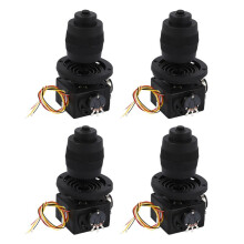 4X Elektroniczny 4-Osiowy Przycisk Potencjometru Joysticka do Kontrolera JH-D400B-M4 10K 4D z Przewodem