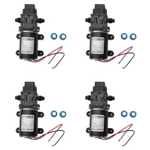 4X 12V 100W High Pressure Self Priming Water Pump 160Psi 8Lpm Caravan Camping Boat