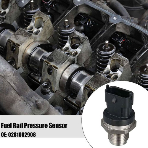4X 0281002908 Common-Rail-Drucksensor Kraftstoffverteilerrohr-Drucksensor für 2
