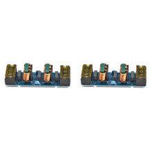 2X 25A Power Filter EMI High-Frequency Two-Stage Power Low-Pass Filter Board