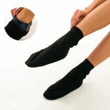 (PU Blue Foot Covers, 均码) Sauna-Schlankheits-Body-Set, Taillenformer-Hose mit Reißverschluss, Yoga- und Fitnessbekleidung