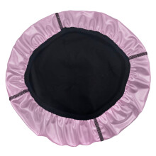 (Pink Hat, XL) Bastu bantningsdräkt set midjetrimmare byxor dragkedja yoga fitnesskläder