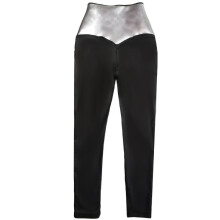 (Thickened Waist Coated Silver 9/10 Pants, L) Pantaloni da donna a vita alta con effetto push-up e snellente, pantaloni fitness modellanti con bottoni