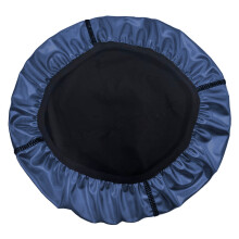 (PU Blue Hat, S) Bastu bantningsdräkt set midjetrimmare byxor dragkedja yoga fitnesskläder