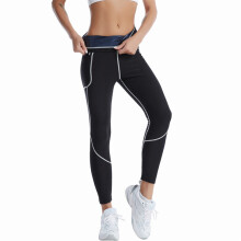 (Spliced Long Pants (Blue), XL) High Waisted Yoga Set Sweat Absorbing Shaping Pants Zipper Long Sleeve Fitness Suit