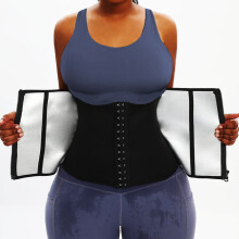 (Silver Coating, M) Men & Women Sweat-Inducing Waist Belt, Postpartum Belly Control Fitness Belt, Sports Waist Protection Shapewear