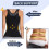 (Four-row button strap, XXL) Postpartum Belly Control Shapewear: Adjustable Shoulder Straps & 4-Row Sweat-Inducing Button 4