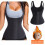 (Four-row button strap, XXL) Postpartum Belly Control Shapewear: Adjustable Shoulder Straps & 4-Row Sweat-Inducing Button 2