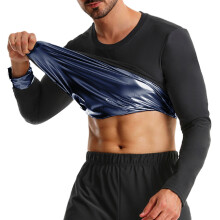 (PU Blue Men's Casual Long Sleeve, XL) Men's Quick-Dry Slim Fit Bodysuit: Short & Long Sleeve Casual Workout Top