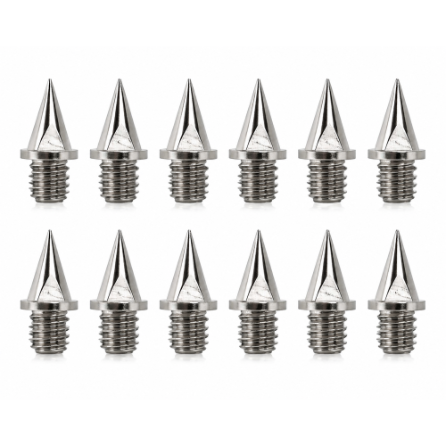 Replacement Running Shoe Spikes 6mm 12 x Pyramid Spikes