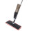 700ML Spray Floor Mop Water Spraying Floor Cleaner Includes 2 Microfibre Pads Black 9