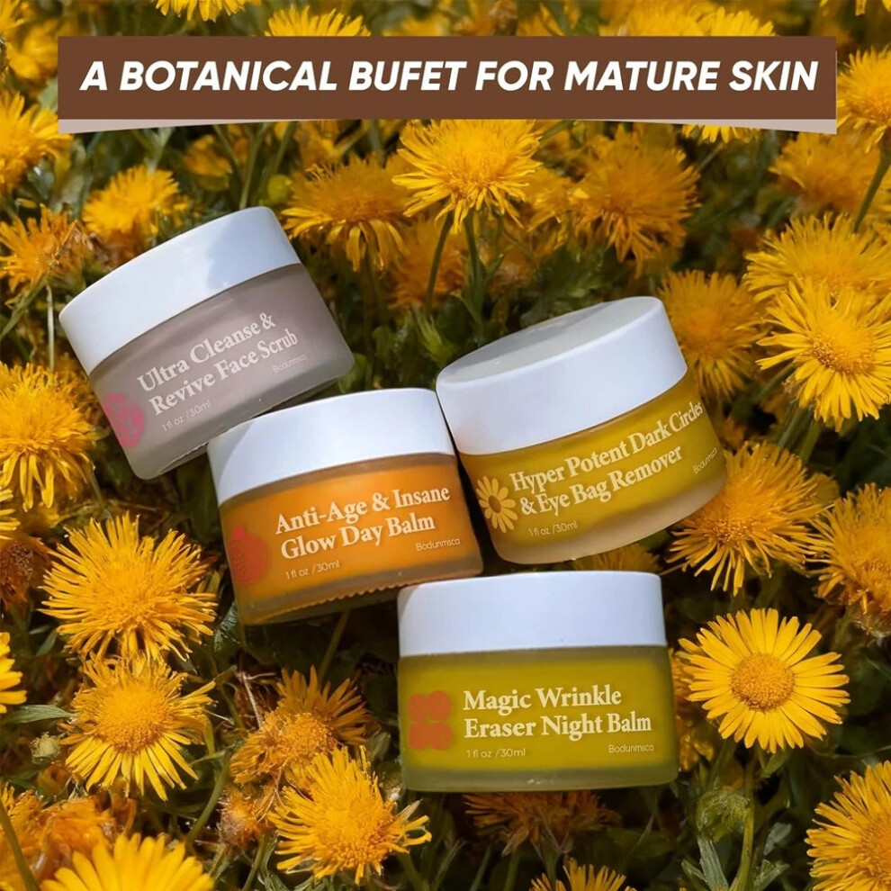 Botu-Tech (16Pcs/4Sets) Froya Organics Mature Skin Face Balm Complete System For Mature WomenâS Skin