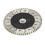125 x 2.8mm M14 Double-Sided Diamond Saw Blade Grinding Slice  Type With Flange 1