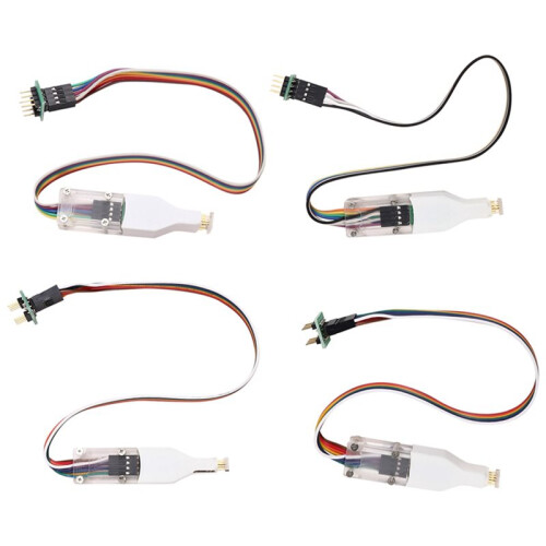 8pcs for Sop8 Soic8 Wson Chip Download Burn Write Probe Spring Needle Flash Eeprom Chip Burner Cable Sop8 Soic8 Chip 2
