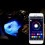 RGB 4xLED Strips Car Interior Floor Atmosphere Light  Phone App Control 6