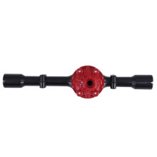 Metal Rear Bridge Axle Housing Case for WPL D12 C14 C24 C24-1 C34 B14 B24 B16 B36 RC Car Upgrade Parts,Black