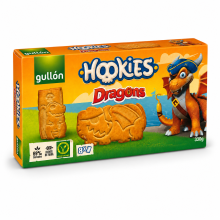 Gullon Hookies Dragon Cereal Cookies 8x41.2g
