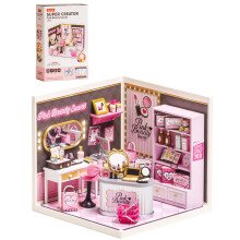 Rolife Pink Beauty Secret DIY Miniature House