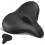 Extra Large Memory Foam Bike Saddle with Ergonomic Comfort, Breathable Padding, Black 1