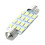 10 PCS 16 Torpedo Car Bulb LED SMD 3528 42 mm - White 4