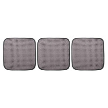 (3-Pack) Microfiber Grond bal Handdoek - 8 Inch X 8 Inch Premium Quality Grond bal Shammy Pad met Easy-Grip Dots