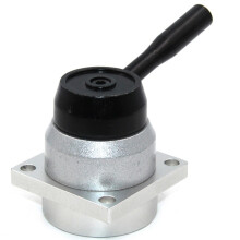 3 Position 4 Voies G1 / 4 Pouces Dia Pneumatique Levier Manuel Valve K34R6-8D Manuelle Directionnelle Valve de Commande MéCanique