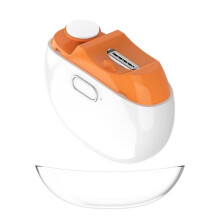 Electric Nail Clipper with LED Light, Automatic Trimmer for Fingernails and Toenails, 2 Speeds