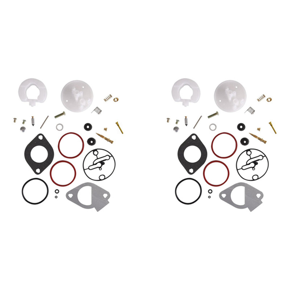 50X Lawn Mower Carburetor Repair Kit Carb Rebuild Set For Briggs-Stratton 11Hp-19Hp 796184 Master Overhaul 4714136315407