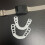 4pcs Set: Upper Teeth   Lower Teeth   2 White Plastic Strips - Comfortable Fit White Dentures, Durable ABS Material, Easy to Clean 2