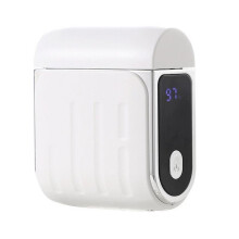 Electric Nail Clipper, Automatic Nail Trimmer with Digital Display, 3 Speeds, LED Light, USB Rechargeable