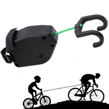 Barra de remolque para bicicleta infantil, sistema de remolque retráctil para bicicleta, correa de remolque ajustable para una asistencia se