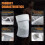 20 Pcs Bamboo Knee Pads, Unisex Elastic Breathable Support for Arthritis Relief, Grey 2