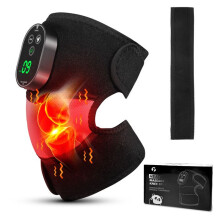 Wireless Heated Knee Brace with Vibration, Heated Shoulder Support for Knee, Shoulder and Elbow Recovery
