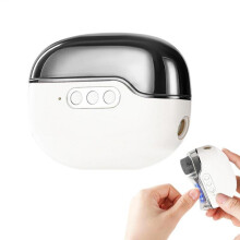 USB Rechargeable Electric Nail Clipper with LED Light, Automatic Nail Trimmer for Safe Precise Care