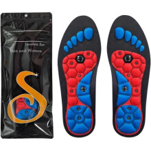 Magnetic Acupressure Orthotic Insoles, Breathable Comfort Shoe Inserts for Daily Walking and Support