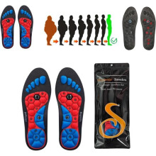 Magnetic Acupressure Insoles for Weight Loss, Foot Pain Relief Insoles, Size 41 to 43, Breathable Comfort