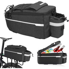 Wasserdichte Fahrradtasche mit Schultergurt, 38 x 16 x 15,5 cm, 10 Liter Fassungsvermögen, robuste Aufbewahrungstasche für Fahrräder