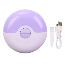 Electric Nail Clipper Violet High Security Portable with Nail File