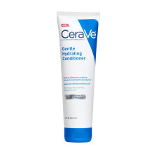 CeraVe Gentle Hydrating Conditioner, Hair Conditioner With Ceramides, Niacinamide & Hyaluronic Acid, Sulfate Free & Color Safe, 9 Fl Oz (Pack of 1)
