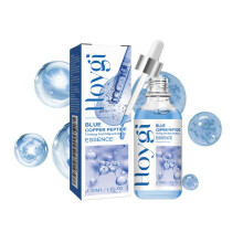 Blauw koperpeptide serum hydraterende en voedende gezichtsessence voor een gladde en verzorgende huid.