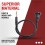 2PCS Panel D-Type Cable de Jack Estéreo Dual-Channel 6.35MM Hembra A 6.35MM Macho Cable de Placa de Pared 6