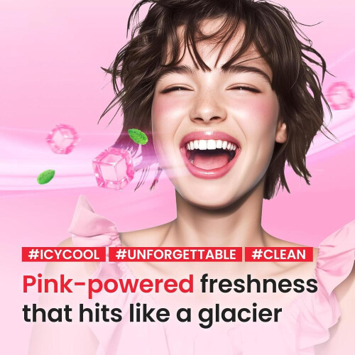 Οδοντόκρεμα Original Pink χωρίς φθόριο για την αφαίρεση λεκέδων, την κακοσμία το 2