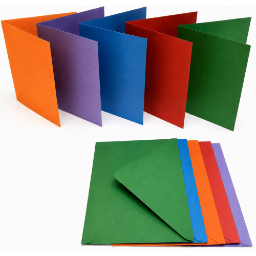 Craft UK Cards & Envelops C6 Bright
