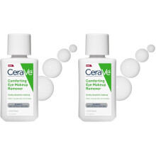 CeraVe Eye Makeup Remover with Hyaluronic Acid and Ceramides,Waterproof,Non-Comedogenic, Non-Greasy & Ophthalmologist Tested,4 Ounces,(Pack of 2)