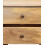 Round Corner 2-Drawer Solid Wood Narrow Side Table 5