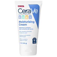 CeraVe Baby Cream, Gentle Moisturizing Cream with Ceramides, Fragrance, Paraben, Dye & Phthalates Free, Gentle Baby Skin Care, 5 Ounce