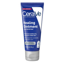 CeraVe Healing Ointment, Hydrating Skin Protectant With Petrolatum, Hyaluronic Acid & Ceramides, Face & Body Skin Barrier Repair For Cracked, 3 Oz