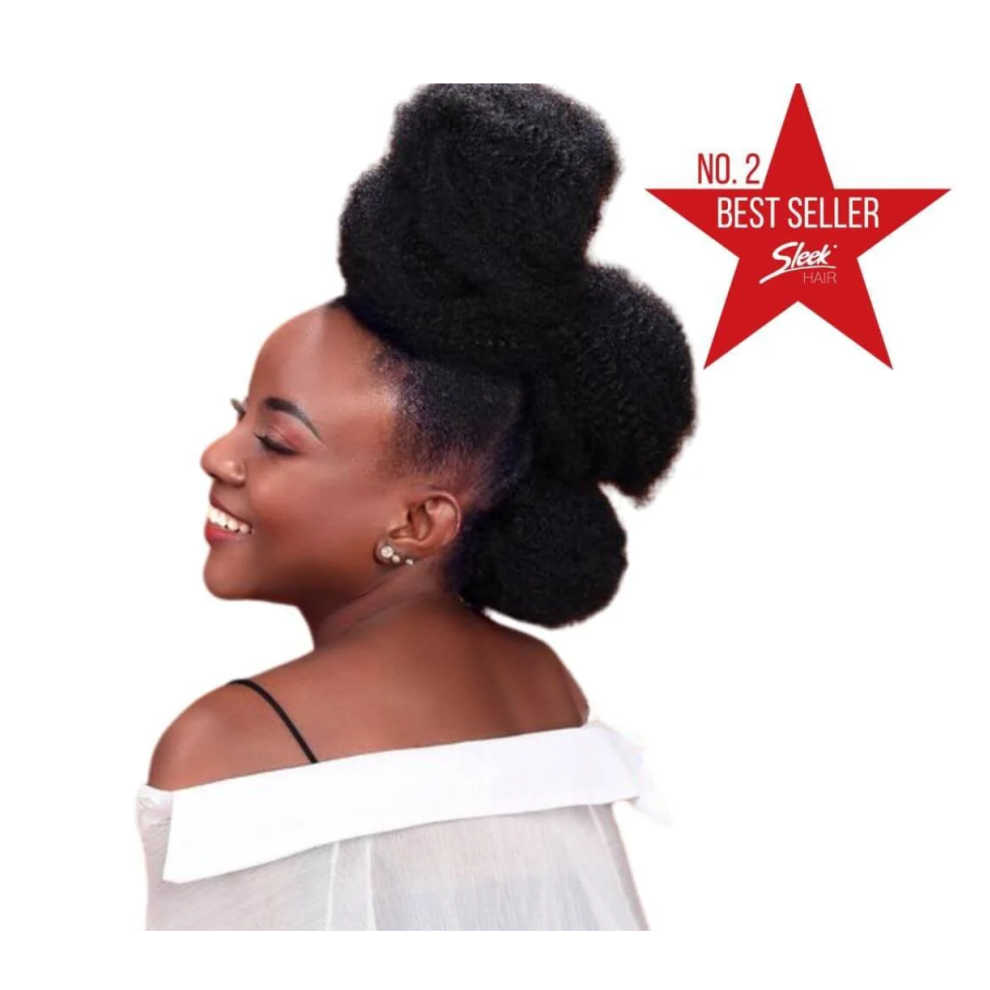 Sleek Brazilian Virgin Afro Kinky Bulk 16" 4 Medium Brown