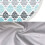 Toalha de praia redonda de microfibra estampada, secagem rápida, 76 x 152 cm (30 x 60 polegadas). 3