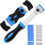 Glass Scraper with Long Handle, 2-Piece Set with 10 Metal 1